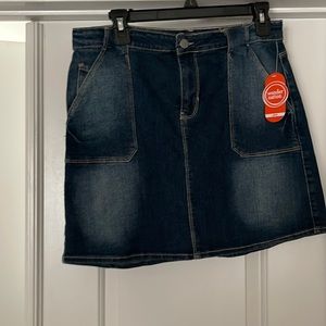 Girls 14-16 plus Jean Skirt